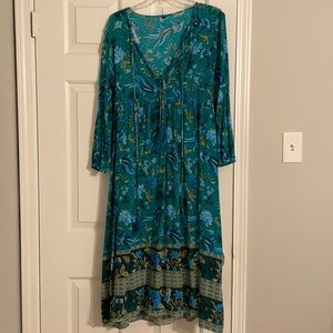 Boho midi dress